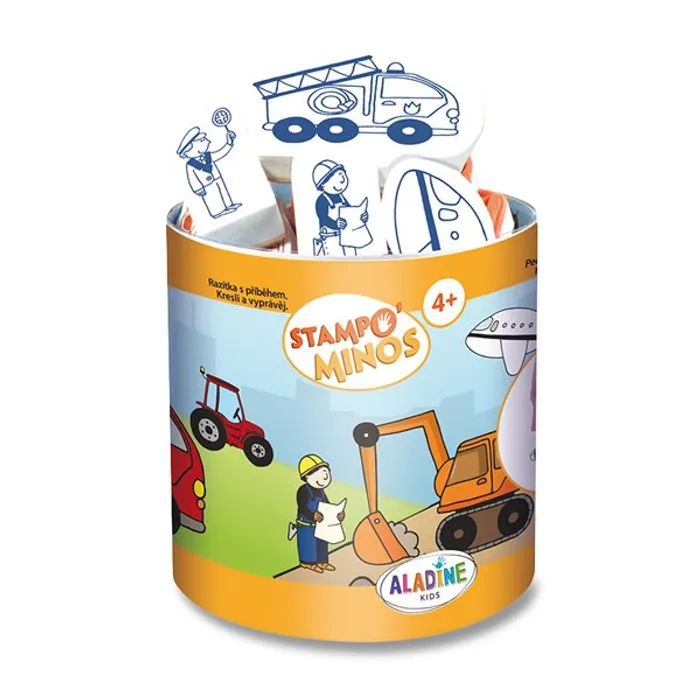 Hauptproduktbild Razítka Aladine Stampo Minos Stroje, 10 ks