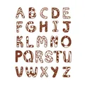 Briefmarken Aladine Stampo Minos - Großes Alphabet