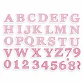 Weiteres Produktbild Stempel Aladine Stampo Textilalphabet Marina, 38 Stk