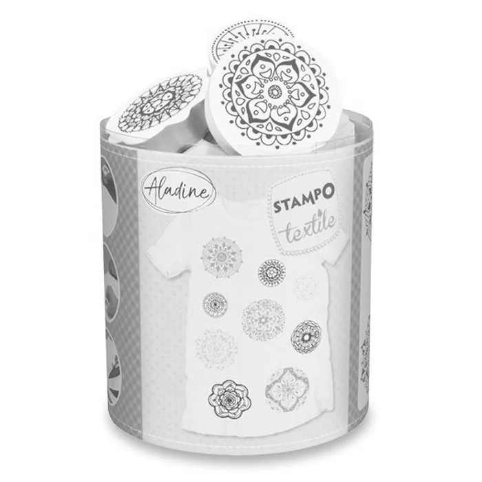 Hauptproduktbild Razítka Aladine Stampo Textile Mandaly, 9 ks