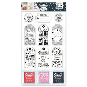 Aladine Stampo With Love Stempel, 9 Stück