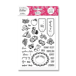 Stampo Hobbystempel - Marmelade 35 Stk