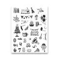 Weiteres Produktbild Stampo Scrap Geburtstagsstempel, 33 Stk