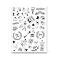 Stampo Scrap Hochzeitsstempel, 43 Stk
