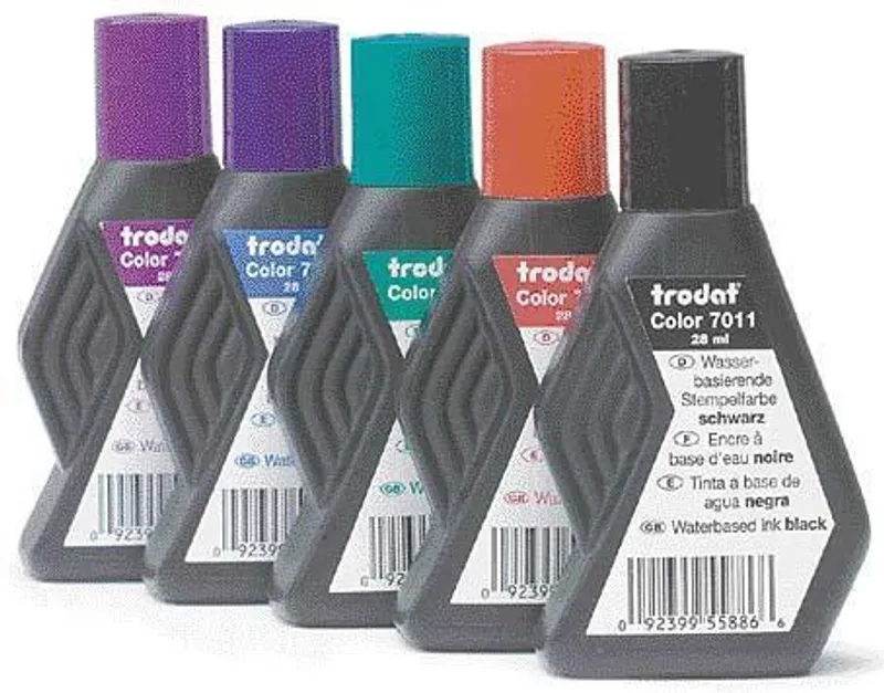 Hauptproduktbild Razítková barva, 28 ml, TRODAT, fialová