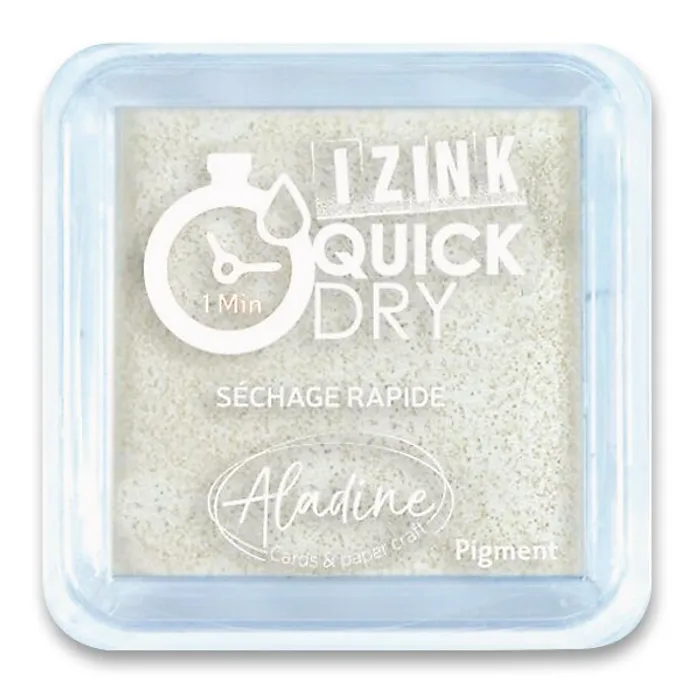 Hauptproduktbild Razítkovací polštářek Aladine Izink Quick Dry bílá