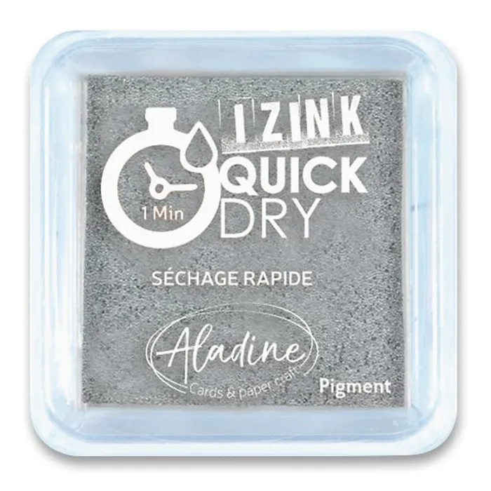 Hauptproduktbild Razítkovací polštářek Aladine Izink Quick Dry stříbrná