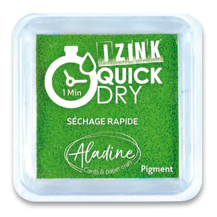 Hauptproduktbild Razítkovací polštářek Aladine Izink Quick Dry zelená