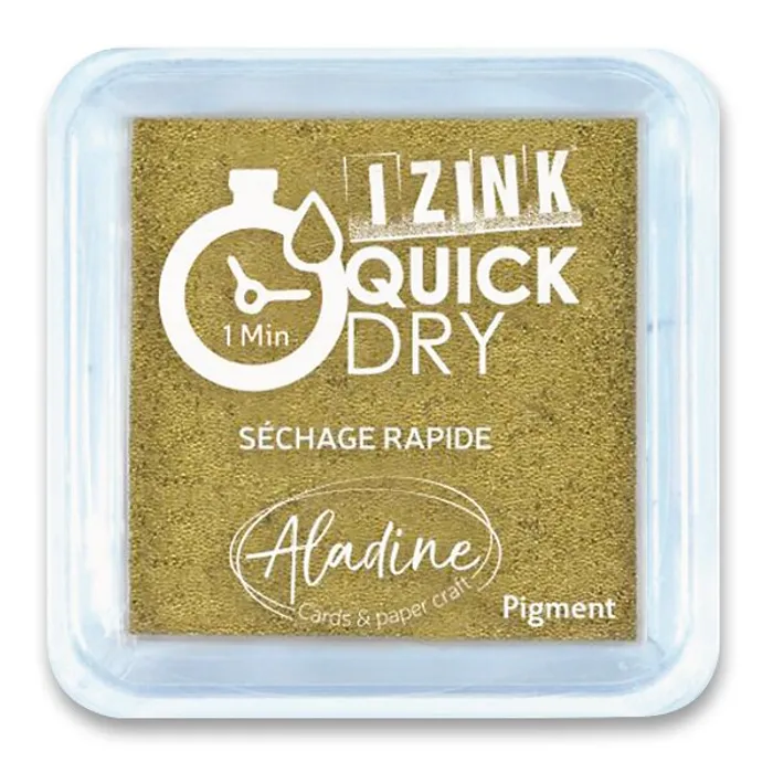 Hauptproduktbild Razítkovací polštářek Aladine Izink Quick Dry zlatá