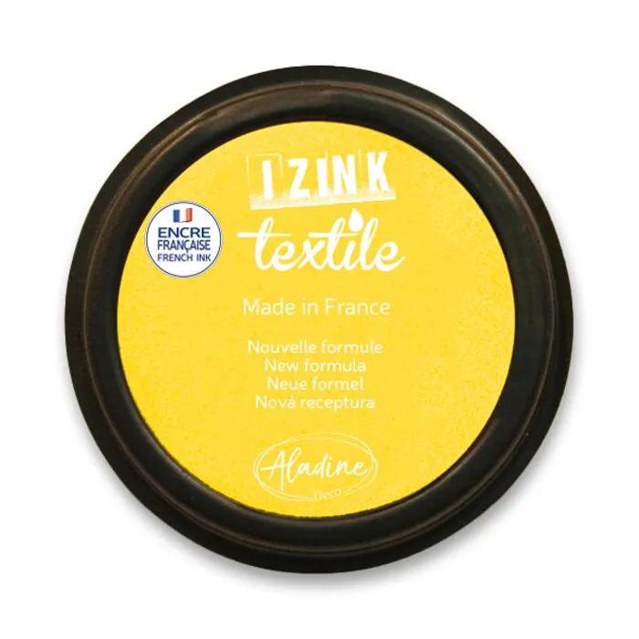 Hauptproduktbild Razítkovací polštářek Izink Textile žlutá