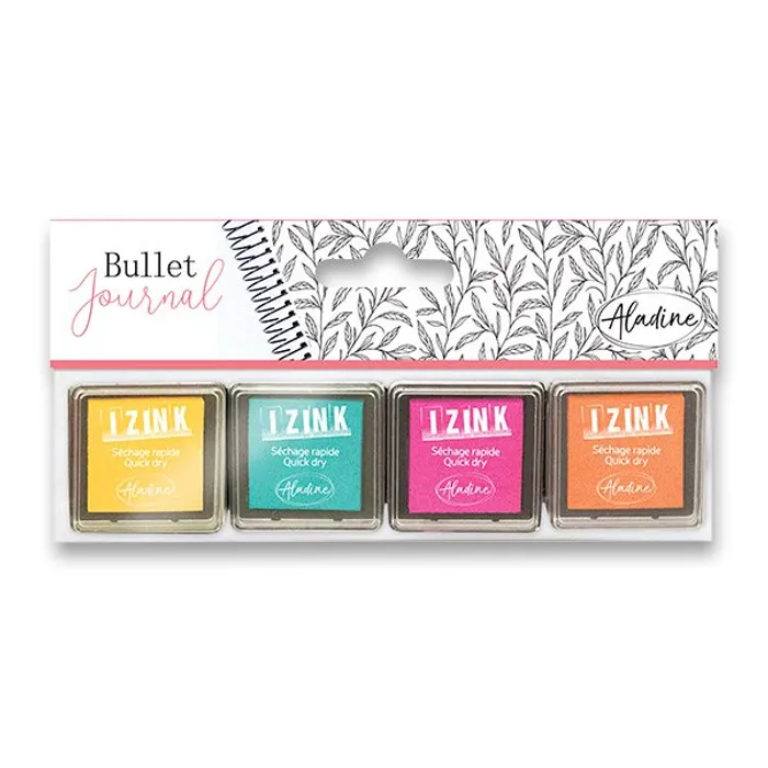 Hauptproduktbild Razítkovací polštářky IZINK Bullet Journal Pastel