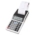 Rebell Taschenrechner RE-PDC10 WB, weiss-schwarz, Druckender Tischrechner, 12-stellig