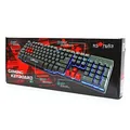 Red Fighter K1, Tastatur US, Game, unterbeleuchtet typ verkabelt (USB), schwarz, 3 farbige Hintergrundbeleuchtung