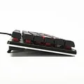 Red Fighter K1, Tastatur US, Game, unterbeleuchtet typ verkabelt (USB), schwarz, 3 farbige Hintergrundbeleuchtung