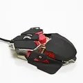 Weiteres Produktbild Red Fighter Maus M1, 4000DPI, optisch, 10Tas., USB verdrahtet, schwarz, Game