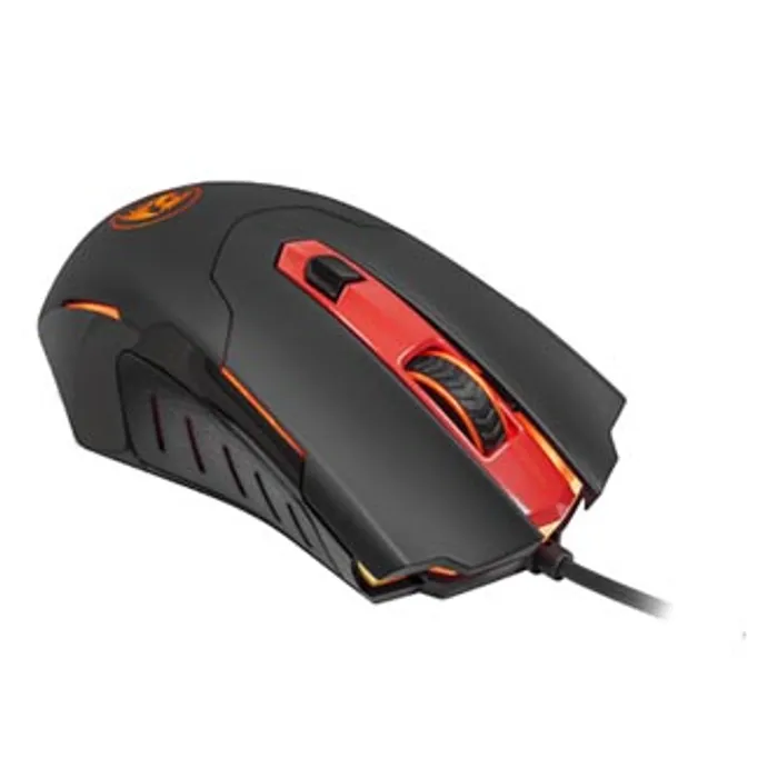 Hauptproduktbild Redragon Myš PEGASUS, 7200DPI, optická, 7tl., 1 kolečko, drátová USB, černo-červená, hern
