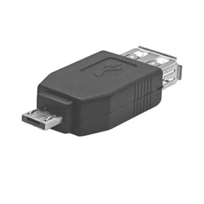 Hauptproduktbild Redukce, USB (2.0), USB micro (2.0) M-USB A (2.0) F, 0, černá, Logo