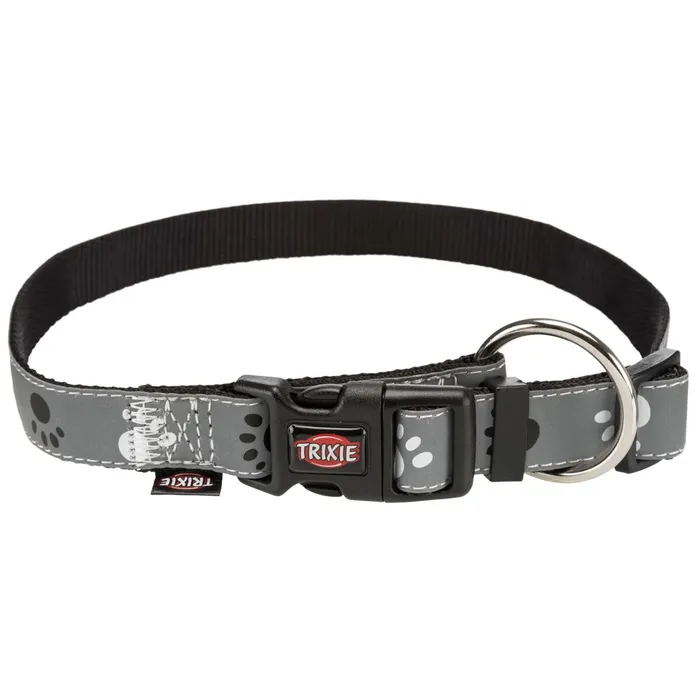 Hauptproduktbild Reflexní obojek SILVER REFLECT M-L:35-55cm/20mm