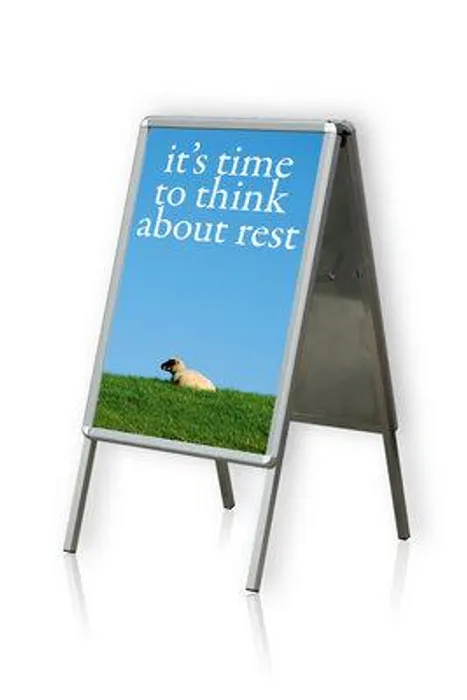 Hauptproduktbild Reklamní stojan A - formát A2 (594 x 420 mm)