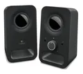 Logitech Lautsprechers Z150, 2.0, 3W, schwarz, Lautstärkeregler, portable, 150Hz-20kHz