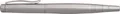 Roller "Clipper", blau, silbernes Gehäuse, verchromter Clip, mit Deckel, VUARNET