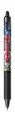Roller "Frixion Clicker - Mika Limited Edition", schwarz, 0,7/0,35 mm, löschbar, PILOT
