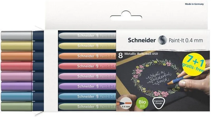 Hauptproduktbild Roller Schneider Paint-it 050 Metallic sada 8 ks