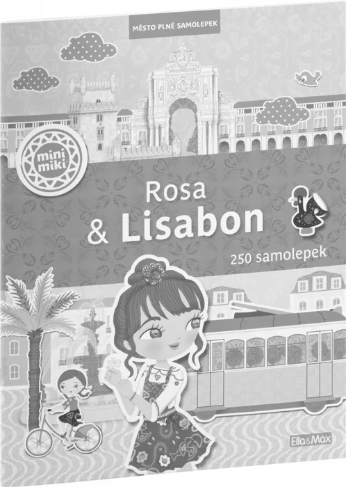 Hauptproduktbild ROSA & LISABON – Město plné samolepek