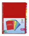 Weiteres Produktbild Trennblätter, Kunststoff, A4 Maxi, 12-teilig, VIQUEL