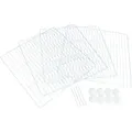 Spreizdrahtteile 35 x 35 cm für Innengehege #62460, 4 Stück, weiß