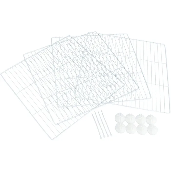 Hauptproduktbild Rozšiřovací drátěně díly 35 x 35 cm k interiérovému výběhu #62460, 4 ks, bílá