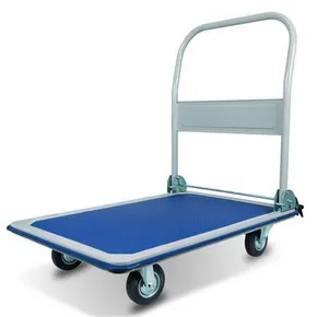 Manueller Transportwagen, 150 kg, blau-weiß