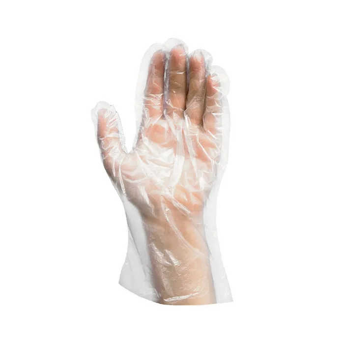 Hauptproduktbild Rukavice (HDPE) jednorázová transparentní `L` v boxu [100 ks]