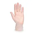 Handschuh (Vinyl) gepudert weiß `S` [100 St.]