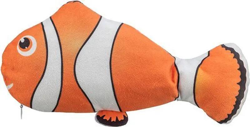 Hauptproduktbild Ryba "NEMO" jako živá, mrskající se, s catnipem, látka, 26 cm