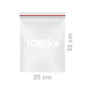 Schnellverschlussbeutel (LDPE) 25 x 35 cm [100 St.]