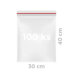 Schnellverschlussbeutel (LDPE) 30 x 40 cm [100 St.]