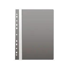Schnellbinder A4 PP grau mit Euroscharnier