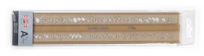 Hauptproduktbild Šablona 748008 písmenková 7mm