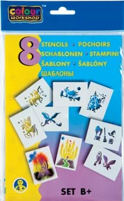 9996 B+ Fairytale Creatures Blasmarker-Vorlage [8 Stück]
