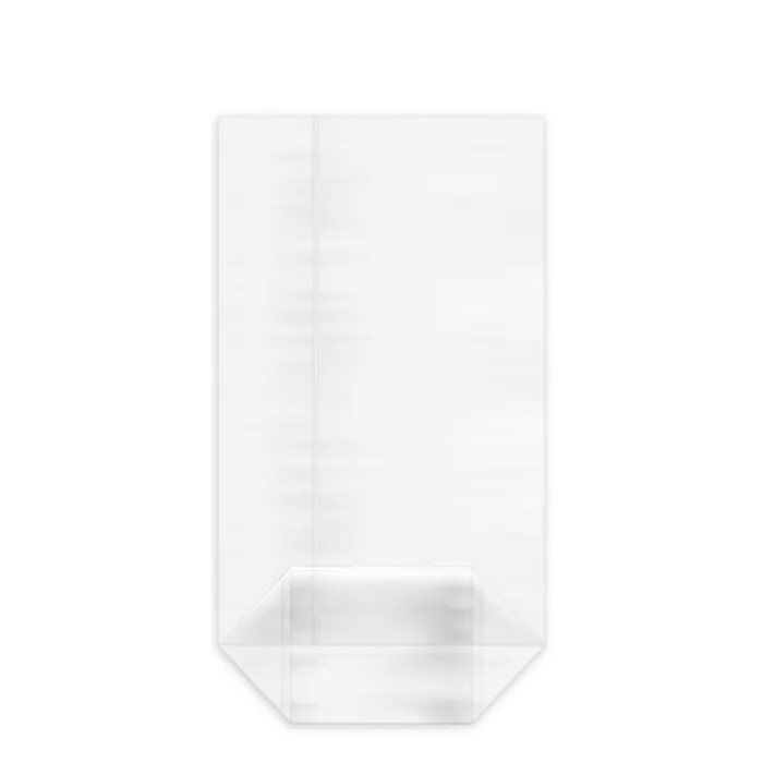 Hauptproduktbild Sáček čirý celofán (OPP) s křížovým dnem 12 x 22,5 + 5 cm [100 ks]