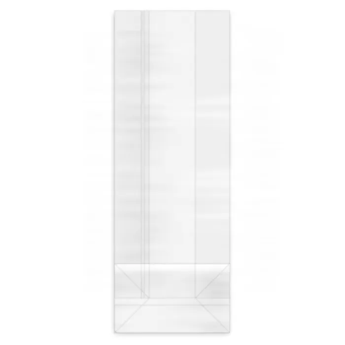 Hauptproduktbild Sáček čirý celofán (OPP) s obdélníkovým dnem 10+6 x 28 cm [100 ks]