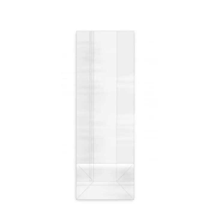 Hauptproduktbild Sáček čirý celofán (OPP) s obdélníkovým dnem 8+4 x 24 cm [100 ks]