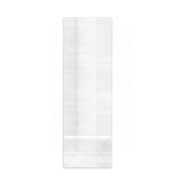 Hauptproduktbild Sáček čirý celofán (OPP) s obdélníkovým dnem 8+5 x 25 cm [100 ks]
