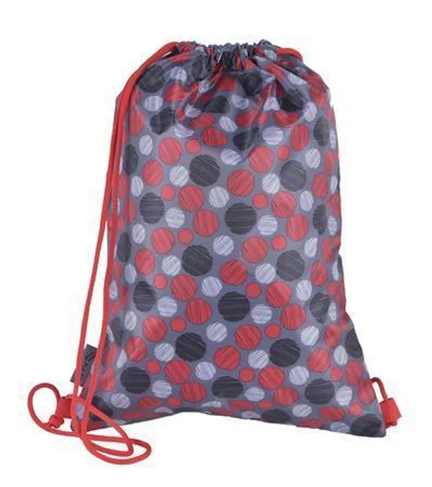 Hauptproduktbild Sáček na obuv/ tělocvik "Lady Bug", šedá-červená, PULSE