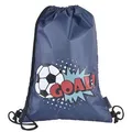 Weiteres Produktbild Schuhtasche/ Sporttasche "Score A Goal", grau-blau, PULSE
