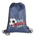 Schuhtasche/ Sporttasche "Score A Goal", grau-blau, PULSE