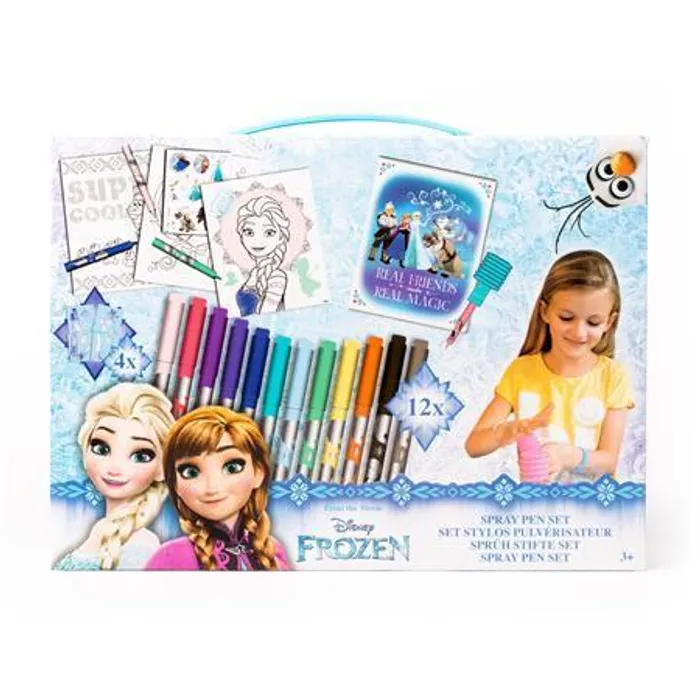 Hauptproduktbild Sada barev na rozprašování "Frozen", malá, 12 různých barev, CANENCO