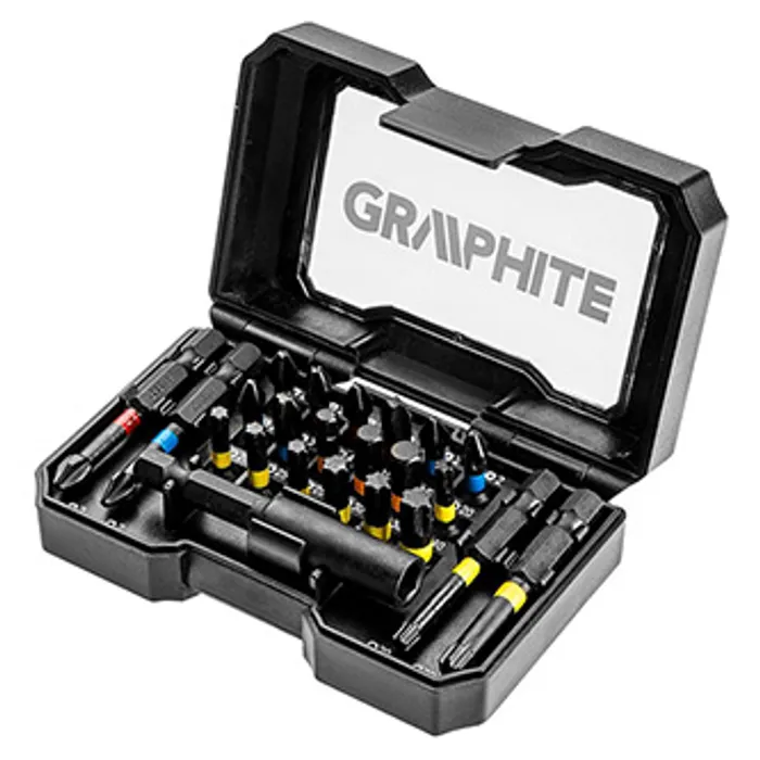 Hauptproduktbild Sada bitů, 56H612, 22 bitů + magnetický nástavec, v kompaktním boxu, Graphite