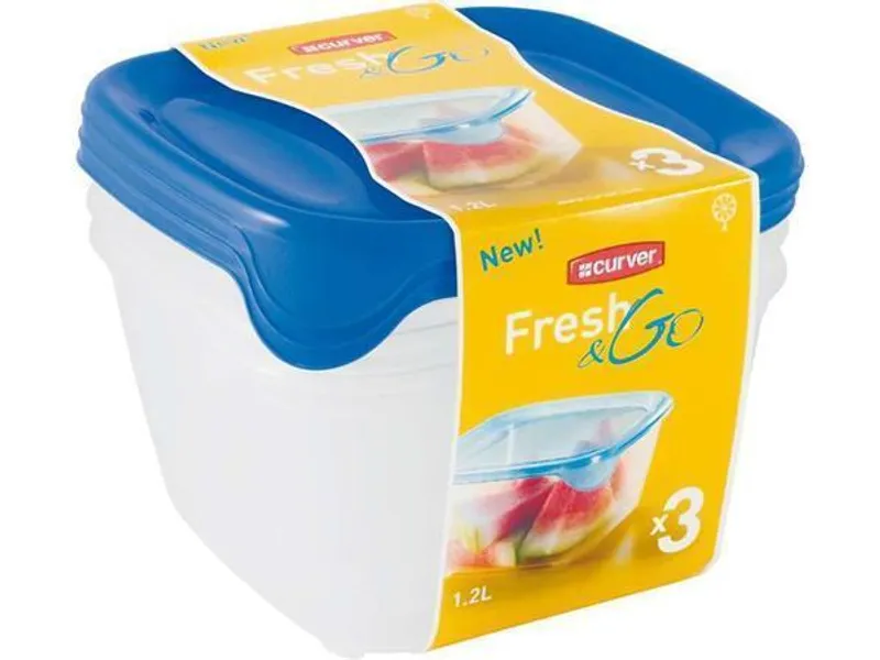 Hauptproduktbild Sada dóz, 3x1,2 l, CURVER "Fresh&go"